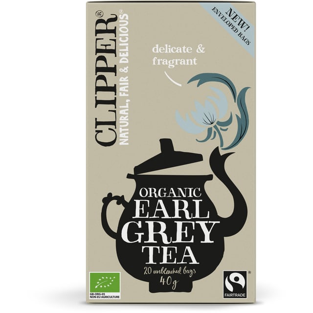 Clipper Earl Grey Tea 20 tepåsar