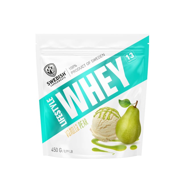 Swedish Supplements Lifestyle Whey Vanilla Pear 450 g