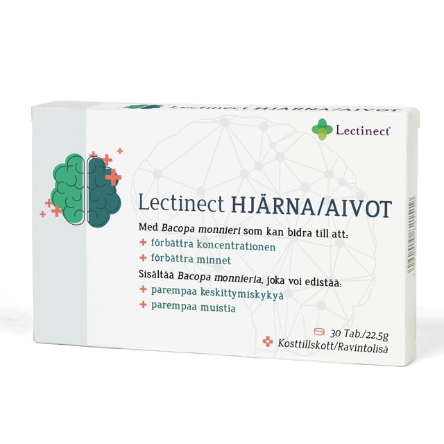 Lectinect Hjärna 30 tabletter