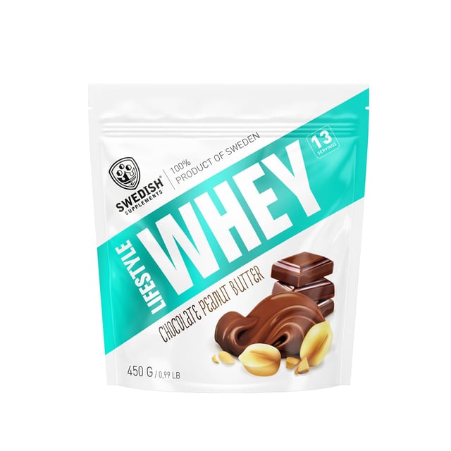 Swedish Supplements Lifestyle Whey Chocolate Peanutbutter 450 g