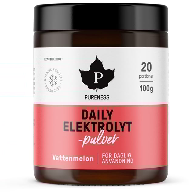 Pureness Daily Elektrolytpulver Vattenmelon - 100 g