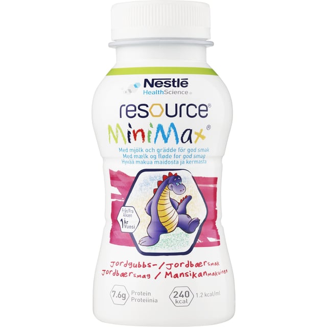 Nestlé Resource MiniMax Jordgubb 2 x 200 ml