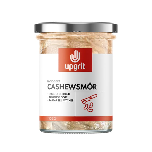 upgrit Ekologiskt Cashewsmör 300 g