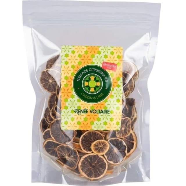 Renée Voltaire Torkade Citrusfrukter Apelsin Citron & Lime 100g EKO