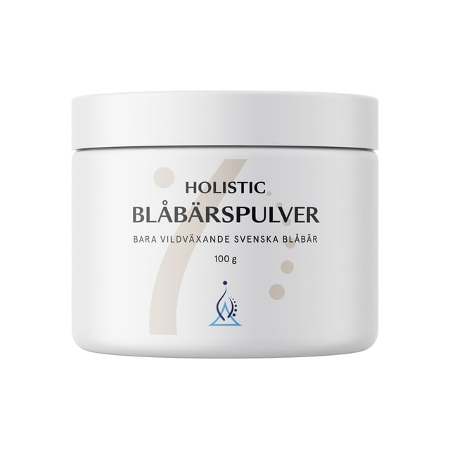 Holistic Blåbärspulver 100 g