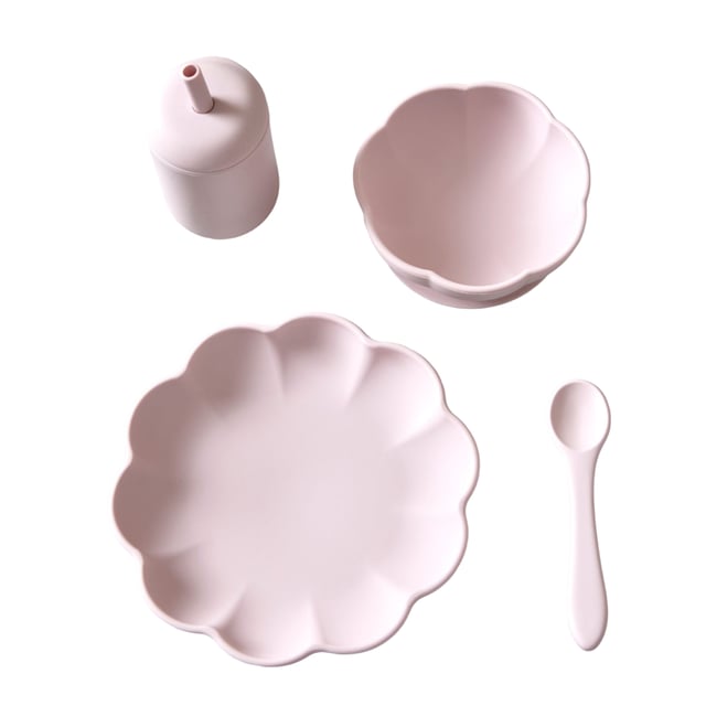 Jack o Juno Little Poppy Dining Set Light Pink