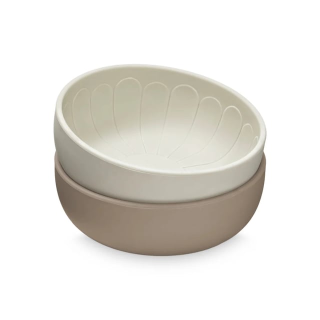 Cam Cam Copenhagen Skålar Blomform 2-pack Earth Mix