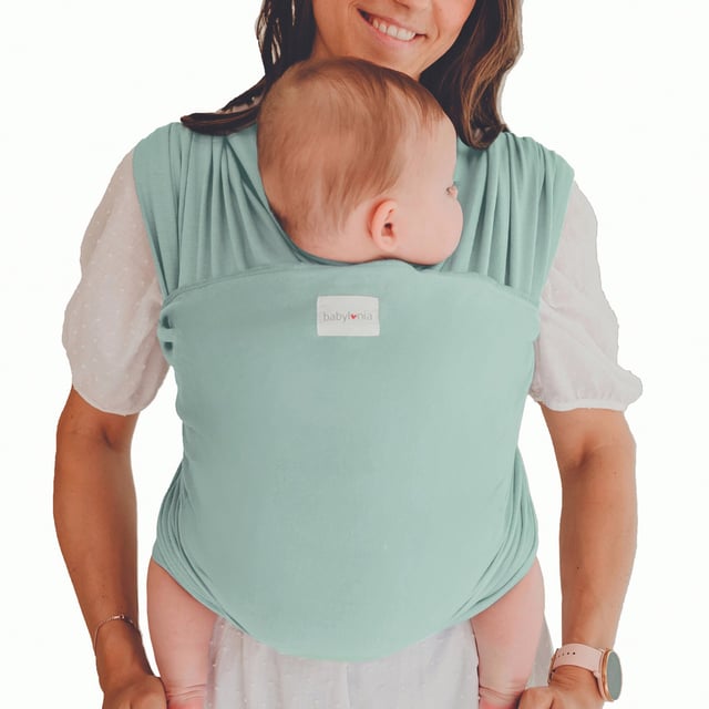 Babylonia Tricot-slen organic sage green