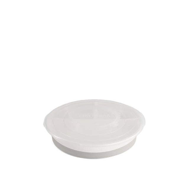Twistshake Delad Tallrik Vit