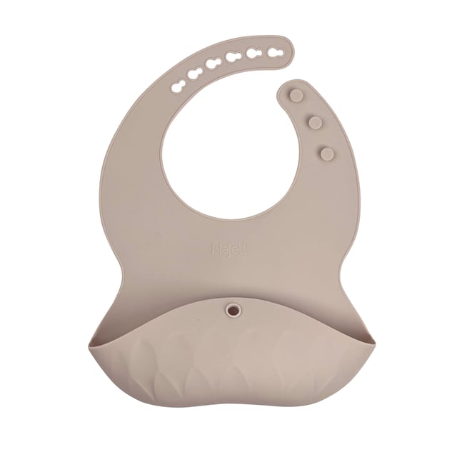 Najell Silicone Bib - Dune Beige