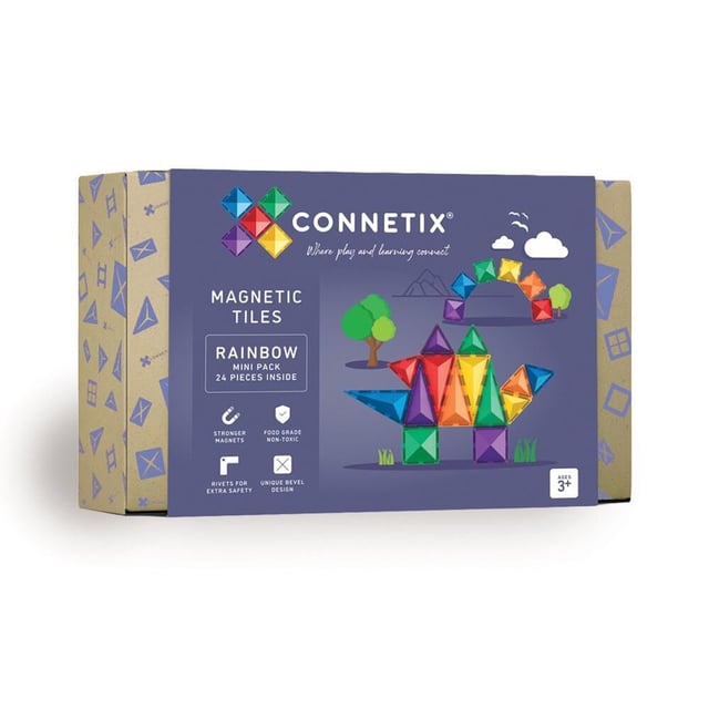 CONNETIX Regnbåge Minipaket 24 delar