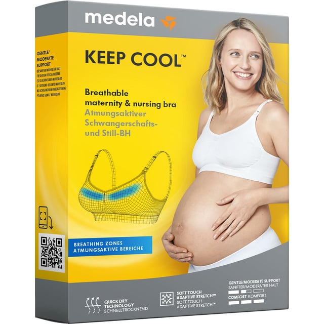 Medela Keep Cool BH, svart, Stl L