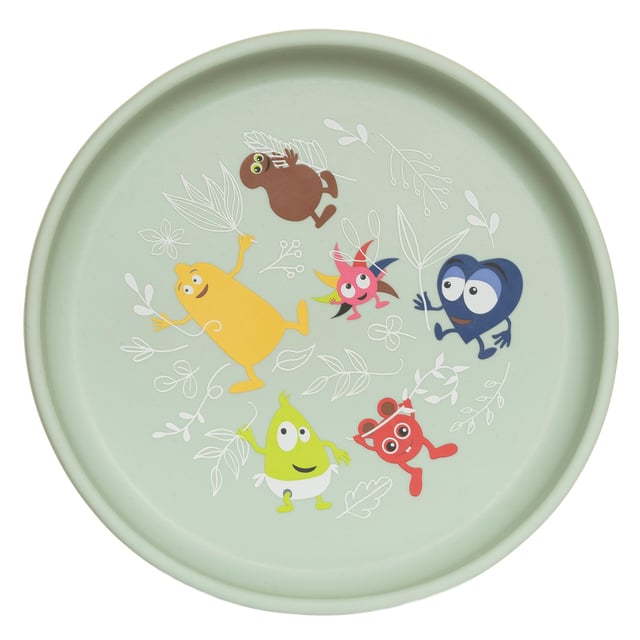 Babblarna Silikontallrik i Naturen