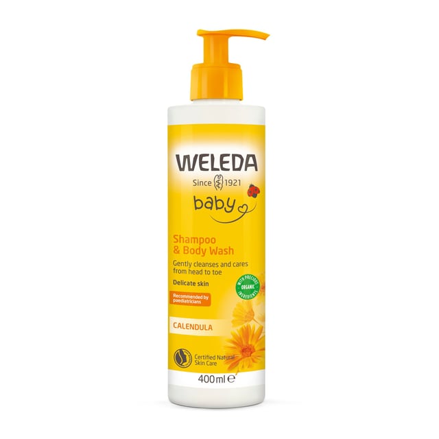 Weleda Calendula Shampoo & Body Wash 400 ml
