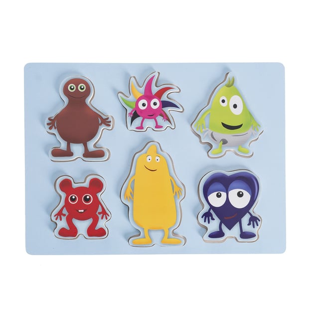 Babblarna Formpussel 6 Figurer 1-3 år