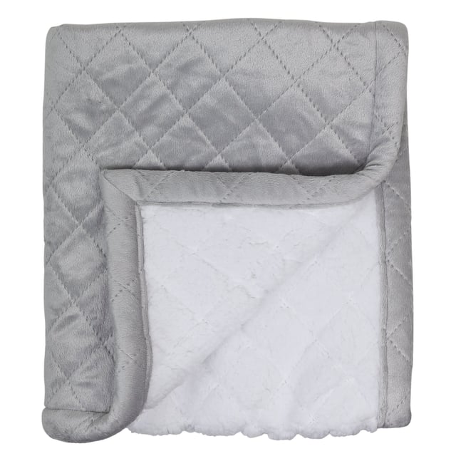 Rätt Start Rätt Start Quiltad Filt Grå