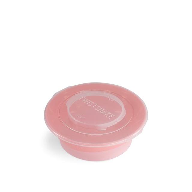 Twistshake Djup Barntallrik Med Lock Rosa