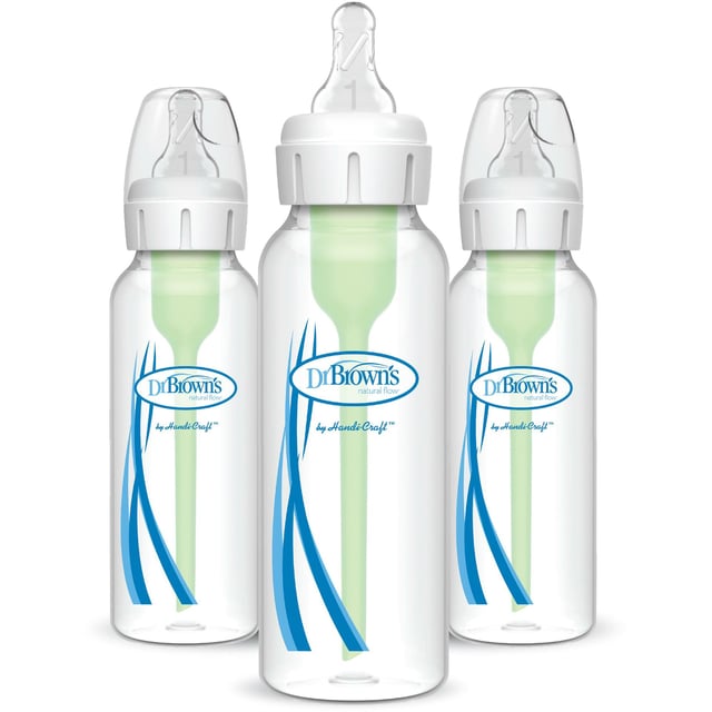 Dr.Brown´s Narrow-Neck Options+ Nappflaska 0mån+ 250 ml x 3 st