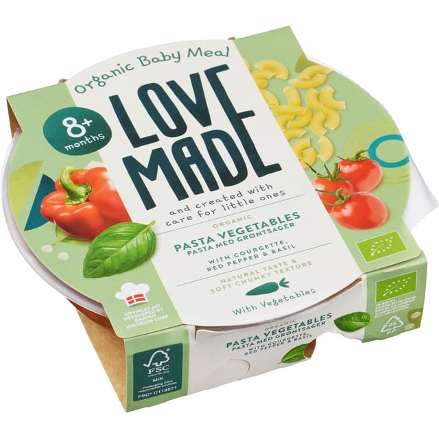 LoveMade Pasta & Grönsaker 185 g