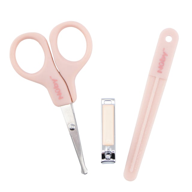 Nuby Evolutive Nail Care Set Pink + 0 m