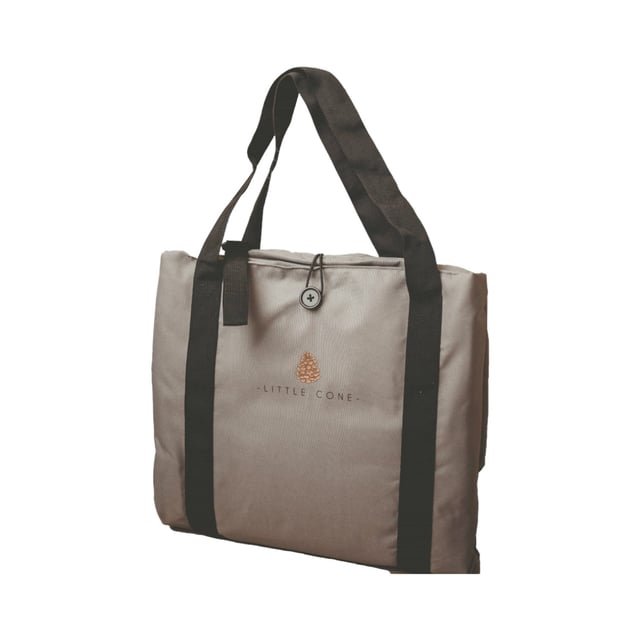 Fresh Kid Little Cone Skötväska + Underlägg grå