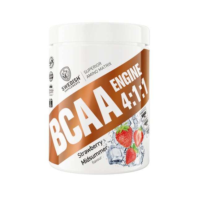 Swedish Supplements BCAA Engine Strawberry Midsummer 400 g