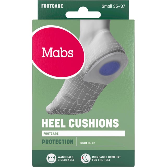 Mabs Heel Cushions S (35-37) 1 par