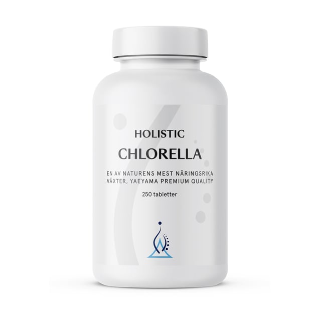 Holistic Chlorella 250 tabletter