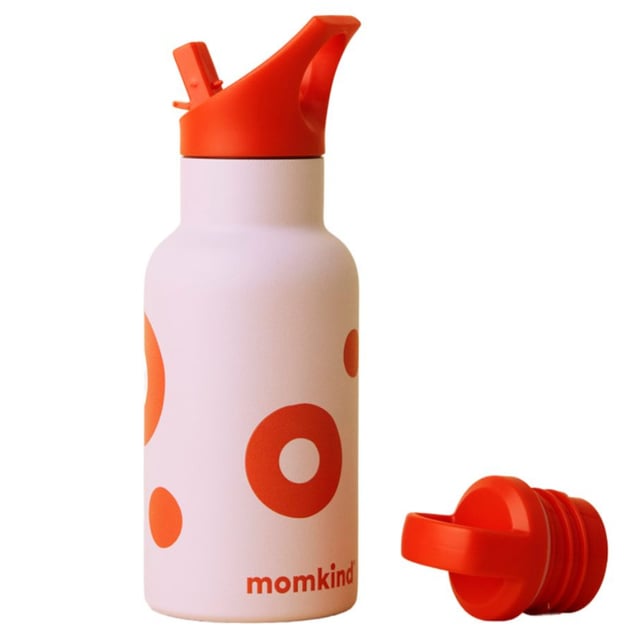 momkind Liten Termosflaska Med Sugrör 350 ml