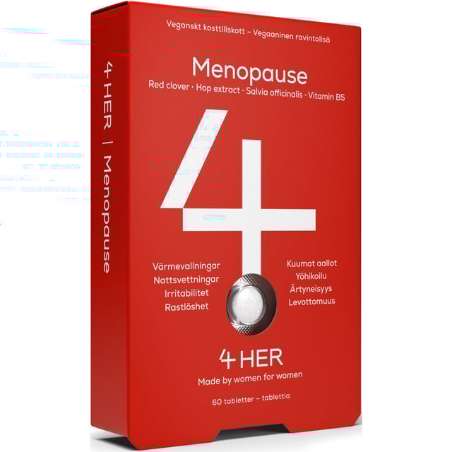 4Her Menopause Kosttillskott 60 tabletter