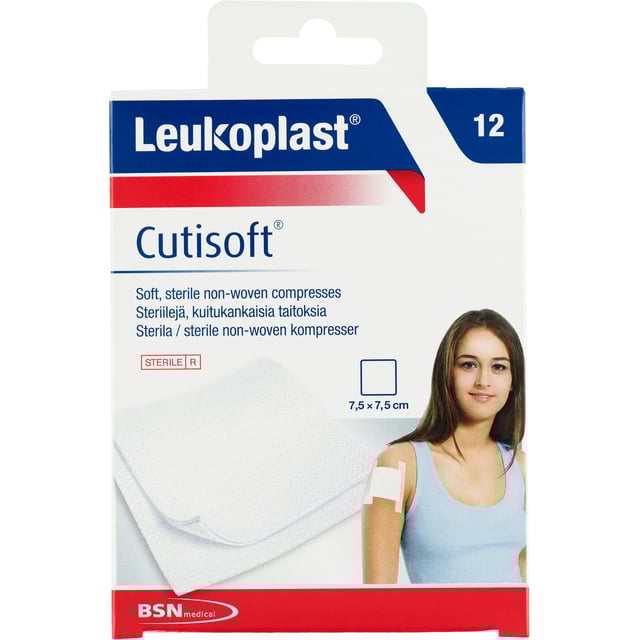 Leukoplast Cutisoft kompress 12 st
