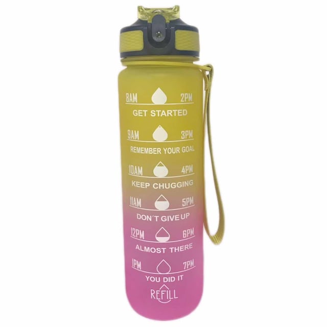 Sthlm Hydra Bottle Yellow Pink 700 ml