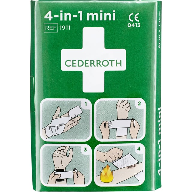Cederroth Första hjälpen 4-i-1 Mini