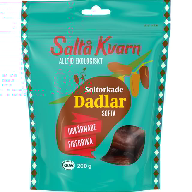 Saltå Kvarn Soltorkade Softa Dadlar 200 g