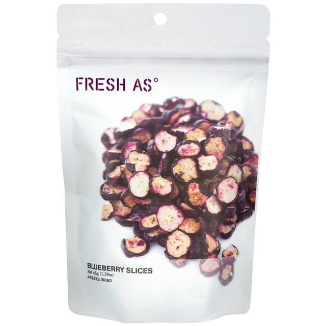 FRESH AS Blåbär Skivor 45g