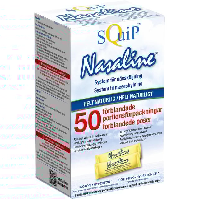 Nasaline Salt Refill 50 Saltpåsar