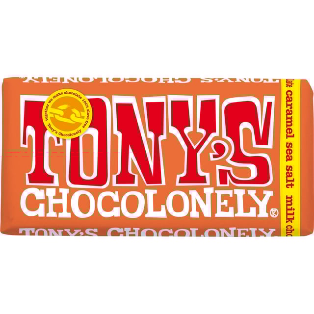 Tony´s Chocolonely Choklad Karamell & Havssalt 180g