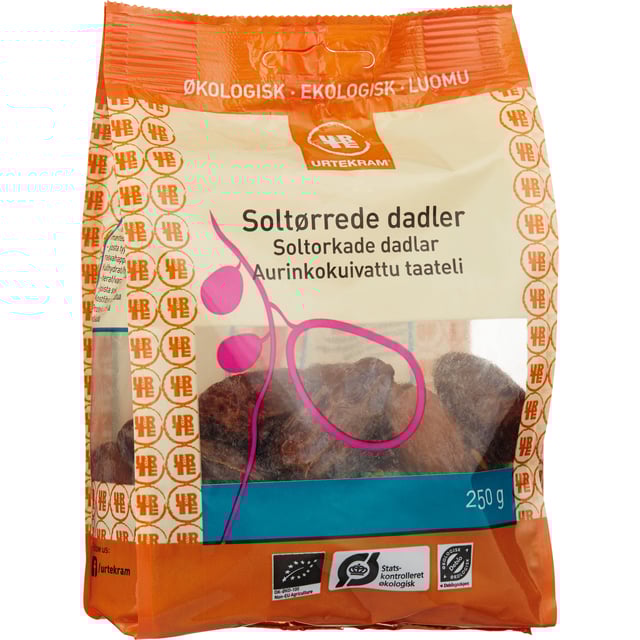 Urtekram Soltorkade Dadlar 250g