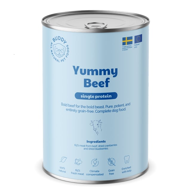 Buddy Pet Foods Yummy Beef 400 g