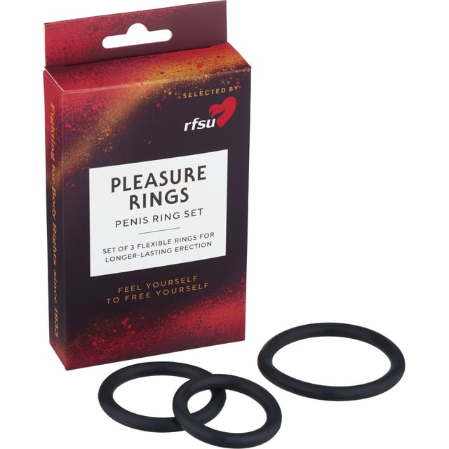 RFSU Pleasure Rings Penisringar 3 st