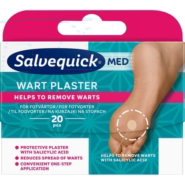 Salvequick Vårtplåster 20 st