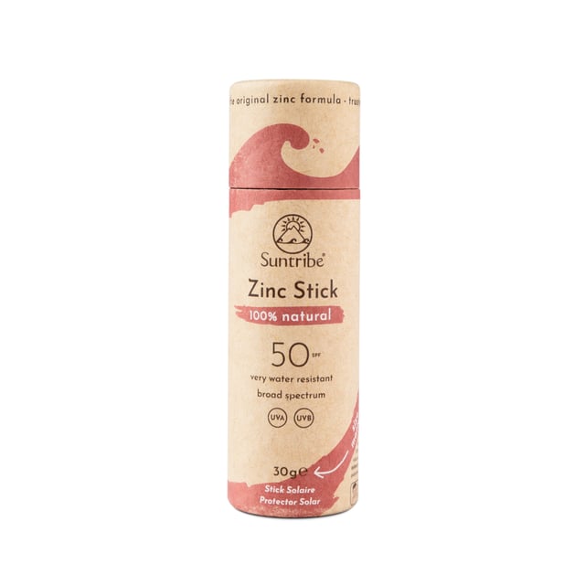 Suntribe All Natural Sport Zinc Stick SPF30 Retro Red 30g