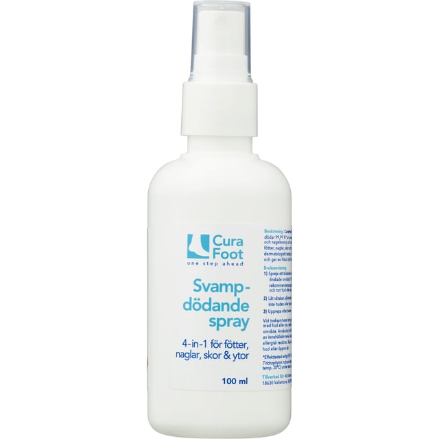 CuraFoot Svampdödande Spray 100 ml