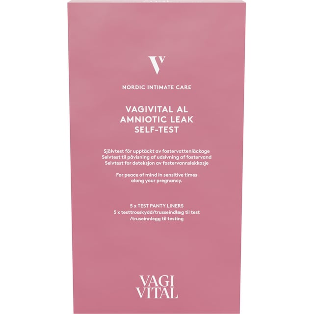 VagiVital AL Självtest av fostervattenläckage 5 st