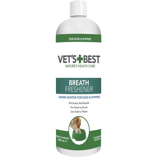 Vet´s Best Breath Freshener Dental Drops 500 ml