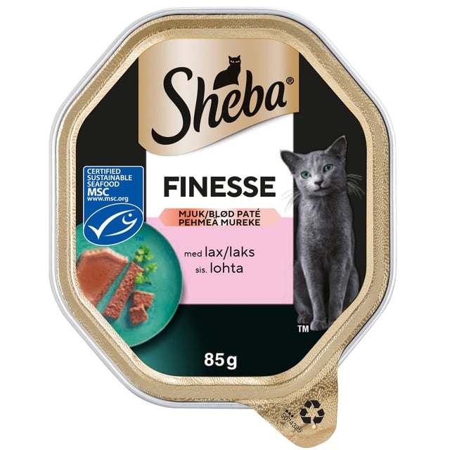 Sheba Kattmat Lax Mousse 85 g