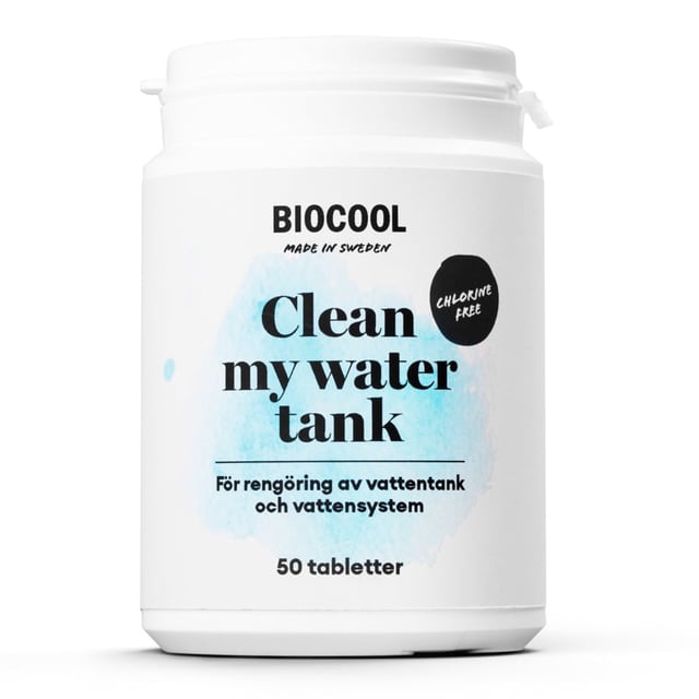 BioCool Clean My Water Tank 50 tabletter