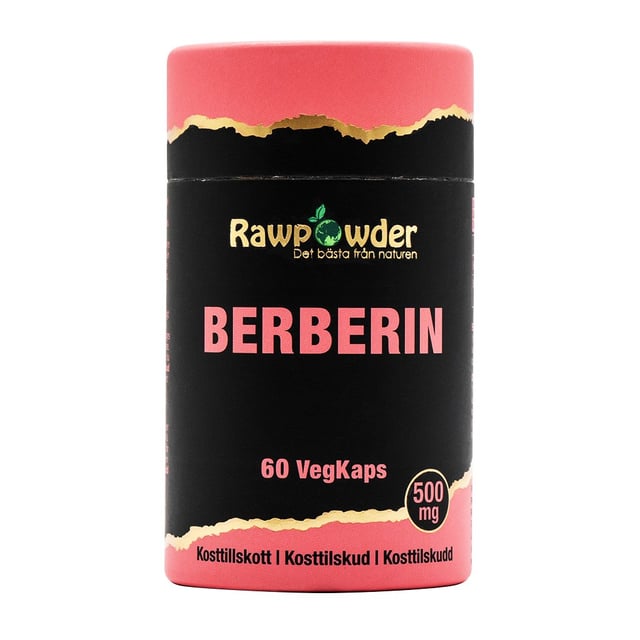 Rawpowder Berberin 500 mg 60 VegKaps