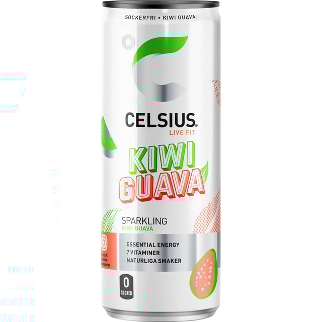 Celsius Live Fit Kiwi Guava 355 ml
