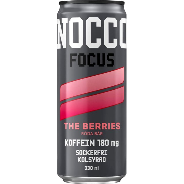 NOCCO Focus The Berries Röda Bär 33 cl